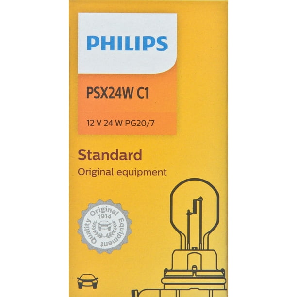 Pack of 1 Philips 12276C1 Premium PSX24W Headlight Bulb 